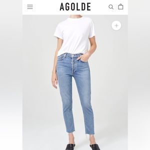 AGOLDE Nico High Rise Slim Fit (Stretch) - NWT